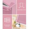 imageUpstreman 17 Cuft Mini Fridge with Freezer Dorm Essentials Adjustable Thermostat Energy Saving Low Noise Single Door Compact Refrigerator for Dorm Office Bedroom BlackFR17Pink