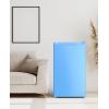 imageUpstreman 32 CuFt Mini Fridge with Freezer Single Door Mini Fridge Dorm Fridge Adjustable Thermostat Mini Refrigerator for Bedroom Office Dorm BlackBR321Baby Blue
