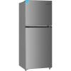 imageUpstreman 147 CuFt Double Door Refrigerator in Stainless Steel with Large Capacity Top Freezer Frost Free Adjustable Thermostat Control Fingerprintresistant ENERGY STARBD147116 CuFt