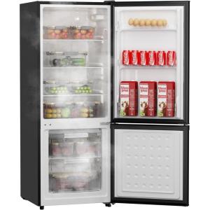 imageUpstreman 71 CuFt Refrigerator with Bottom Freezer Apartment Fridge with Freezer Energyefficient Large Capacity Adjustable Thermostat Refrigerator for Apartment Kitchen DormBM71