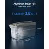 imageUpstreman 12 QT Portable Electric Cooler Thermoelectric Cooler And Warmer with Shoulder Strap 12V Car Adapter Car Refrigerator For Camping Travel Boat AR11
