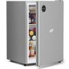 imageUpstreman 25 CuFt AllRefrigerator Mini Fridge Single Door Small Refrigerator Dorm Fridge with 7 Adjustable Thermostat Compact Refrigerator for Office Bedroom or Dorm SilverCR26