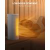 imageUpstreman Space Heater for Indoor Use 1500W Fast PTC Ceramic Heating 3s Instant Heating 70 OscillatingTipOver ProtectionSmall Heater for Office Bedroom and Desk Use White