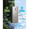 imageUpstreman 108 CuFt Upright Freezer Convertible Freezer Refrigerator with Smart Electronic Control Frost Free Energy Star Quiet Operation Stand Up Freezer for Homes Office GarageUP11108 CuFt