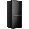 imageUpstreman 71 CuFt Refrigerator with Bottom Freezer Apartment Fridge with Freezer Energyefficient Large Capacity Adjustable Thermostat Refrigerator for Apartment Kitchen DormSilverBM71Black